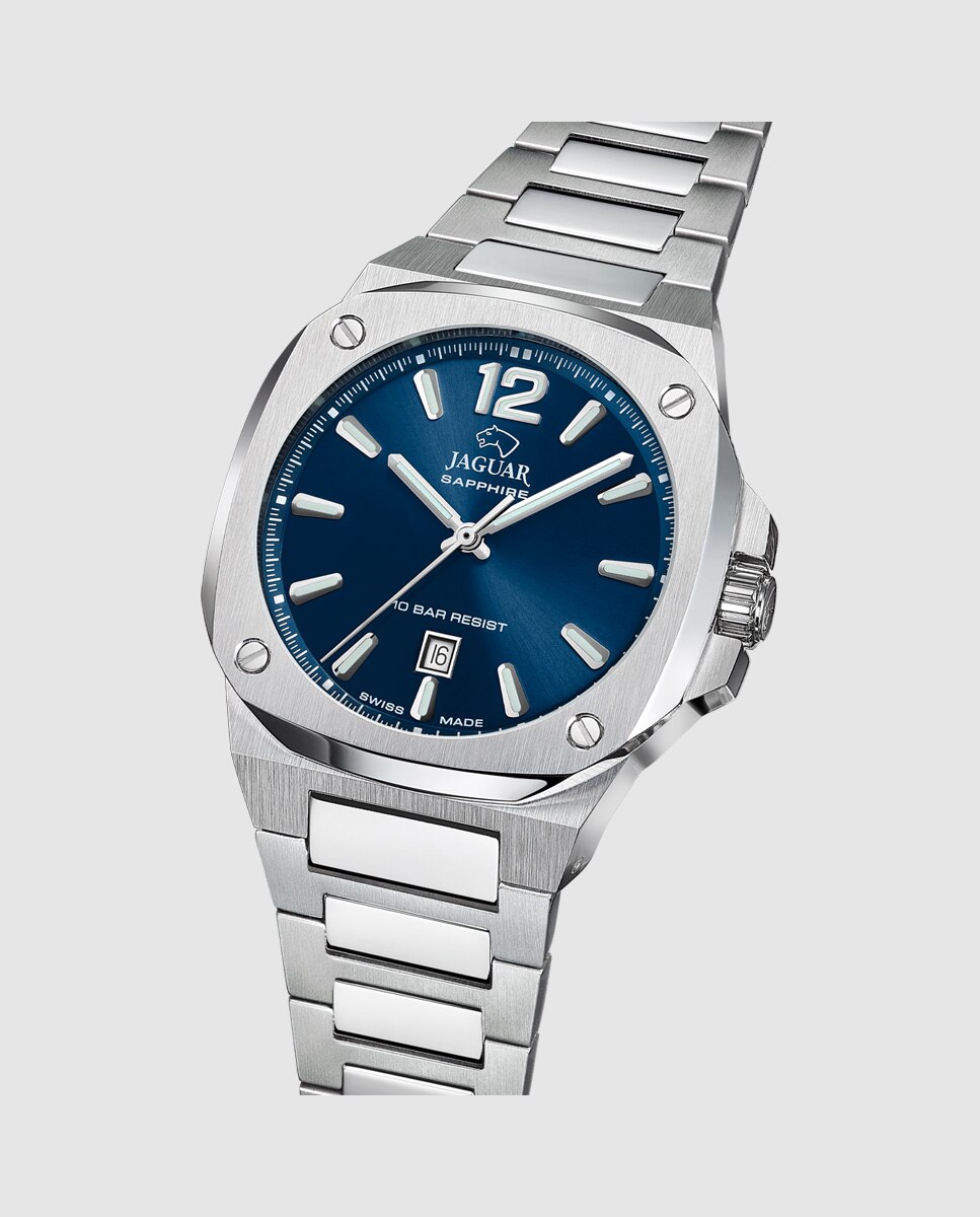 Reloj de hombre j1024/a de acero - Jaguar - Plateado Plateado-3