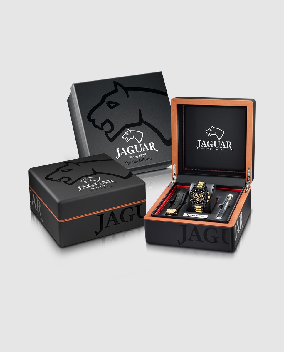 Imagen 3 de Reloj de hombre j1038/a swiss made special edition de acero inoxidable - Jaguar - Oro Oro