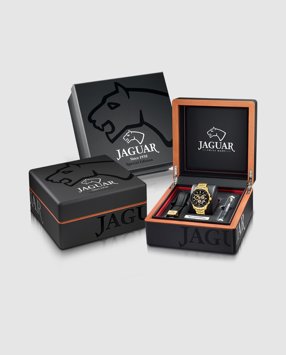 Reloj de hombre j1036/a de acero - Jaguar - Oro Oro-3