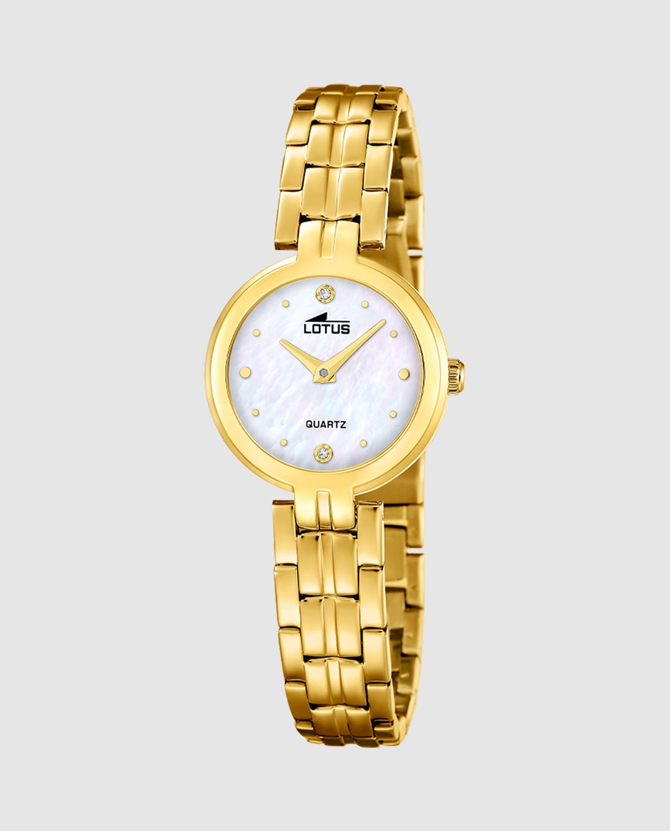 Reloj de mujer 19103/3 old money de acero inoxidable - LOTUS - Plateado Plateado-1