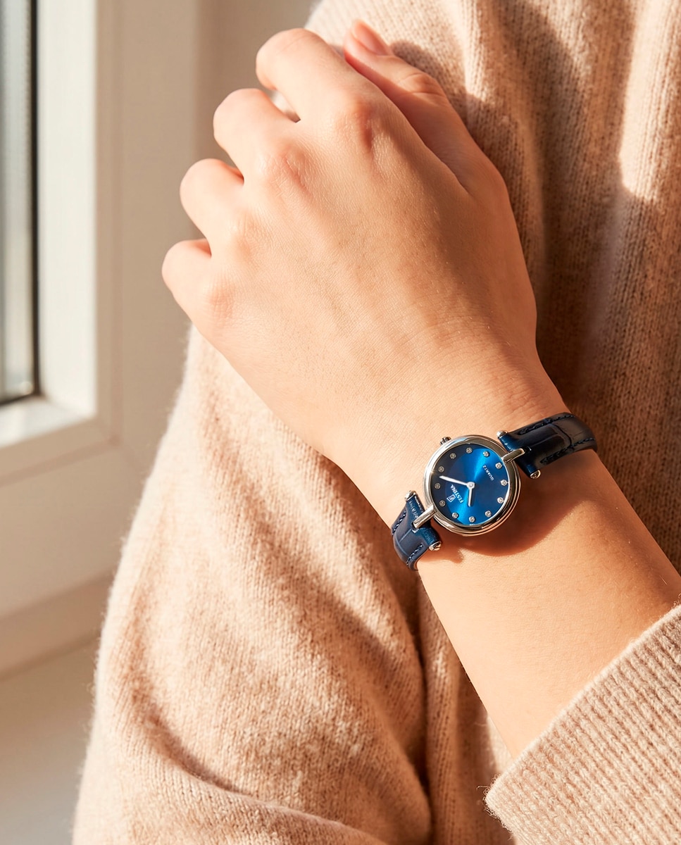 Reloj de mujer f20787/5 mademoiselle de cuero - Festina - Azul Azul-5