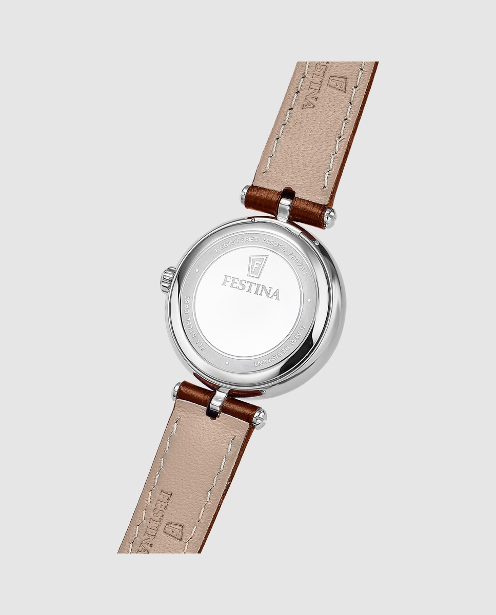 Reloj de mujer f20787/2 mademoiselle de cuero - Festina - Marrón Marrón-2