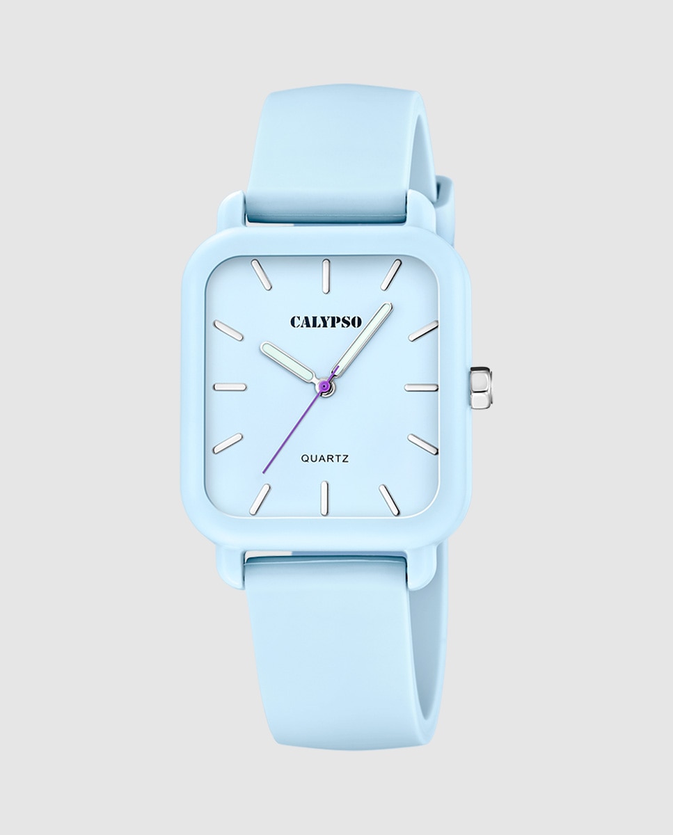 Imagen 0 de Reloj de mujer k6086/3 trendy de silicona Azul
