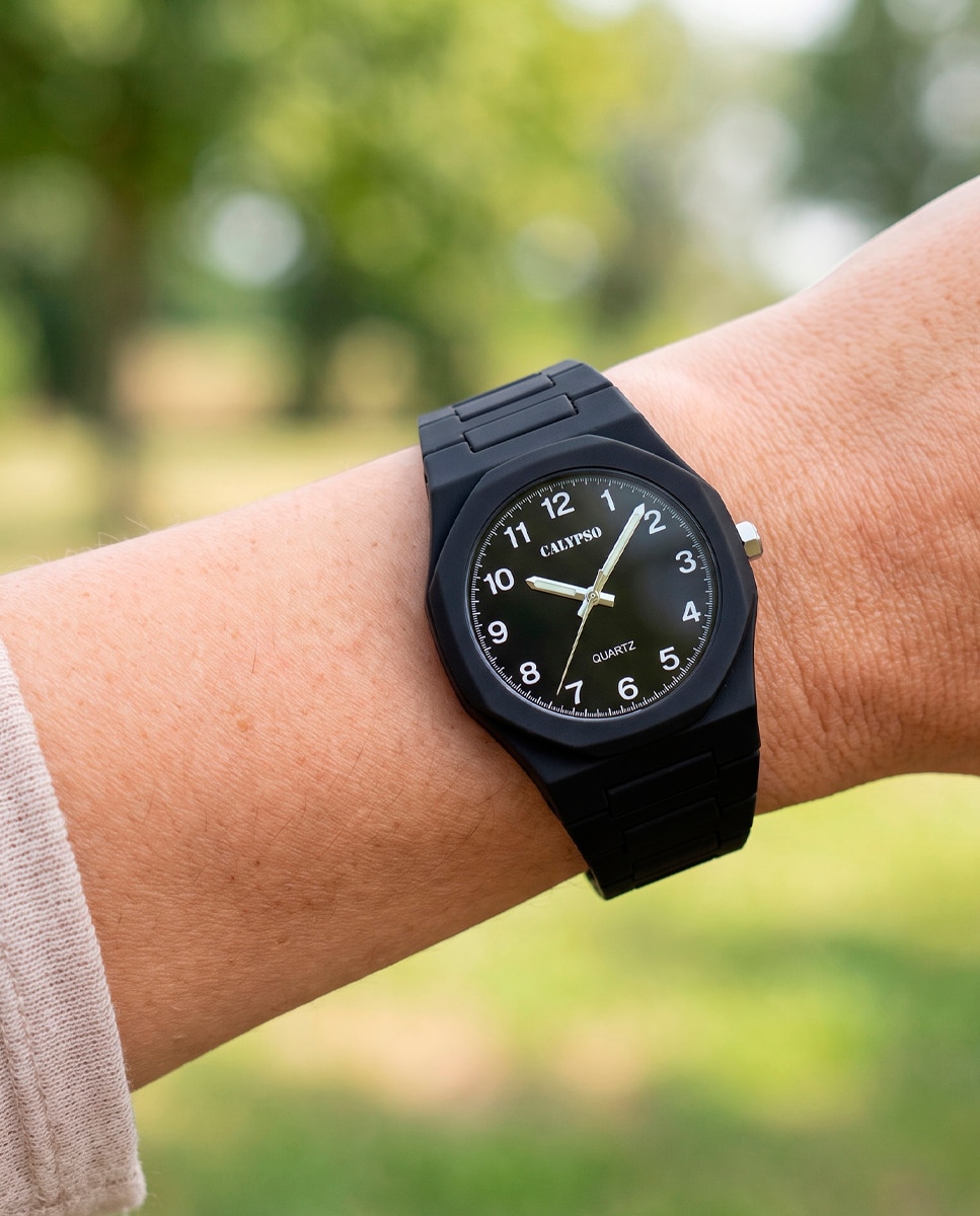 Imagen 2 de Reloj k6080/7 street style de caucho - Calypso - Negro Negro