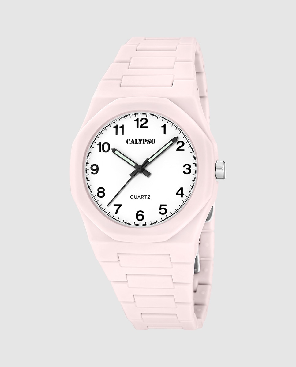Imagen 1 de Reloj k6080/2 street style de caucho - Calypso - Rosa Rosa