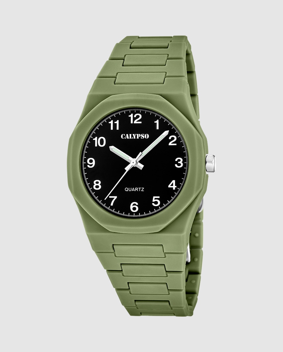 Imagen 1 de Reloj k6080/6 street style de caucho - Calypso - Verde Verde