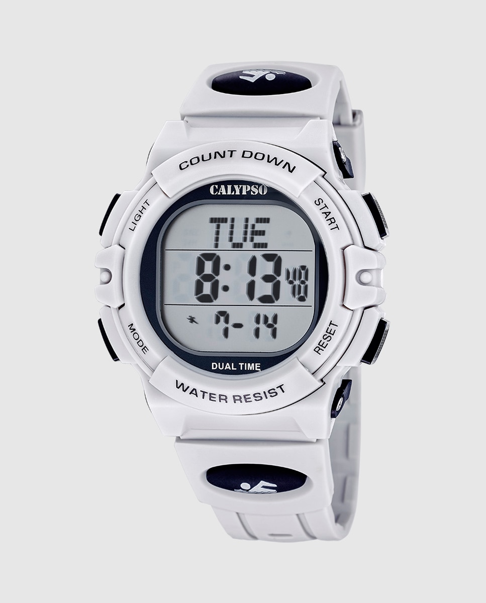 Imagen 0 de Reloj digital de hombre k6073/1 digital crush de caucho Gris