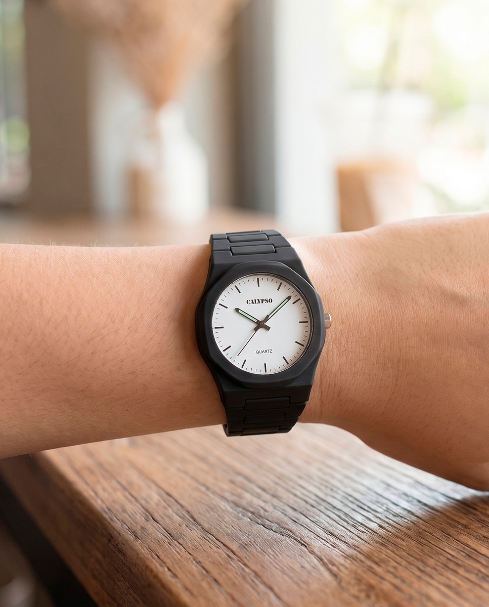 Imagen 2 de Reloj k6080/5 street style de caucho - Calypso - Negro Negro