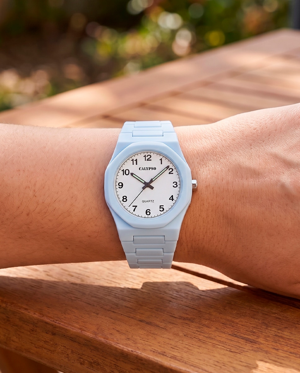 Imagen 2 de Reloj k6080/3 street style de caucho - Calypso - Azul Azul