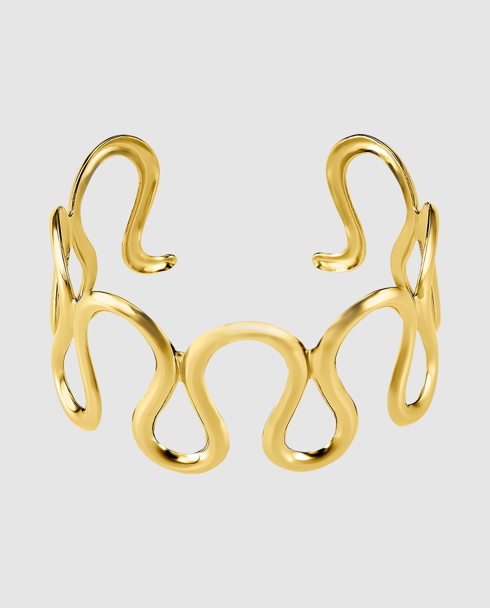 Imagen 1 de Pulsera iconic de acero inoxidable acabado brillo Oro