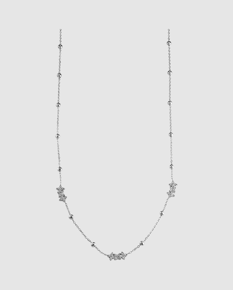 Imagen 1 de Collar bliss    de acero inoxidable acabado brillo Plata