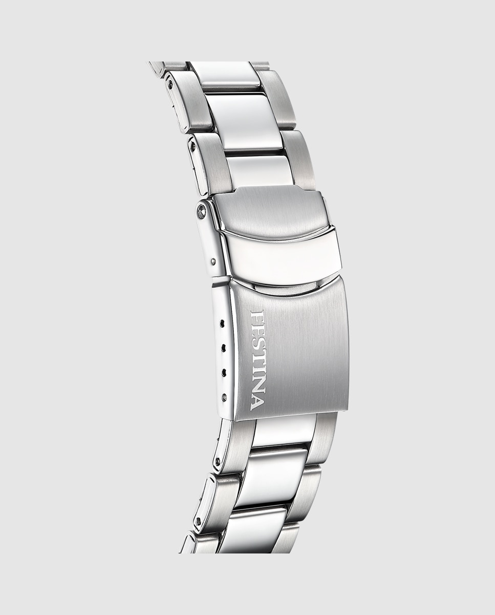 Imagen 2 de Reloj de hombre f20623/7 multifuncion de acero inoxidable - Festina - Plateado Plateado