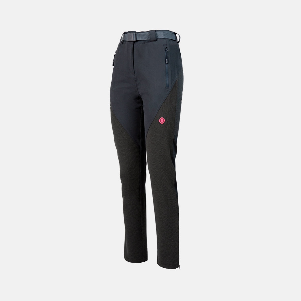 Pantalones Escalada de mujer AUBER W Izas - Negro / Azul Negro / Azul-4