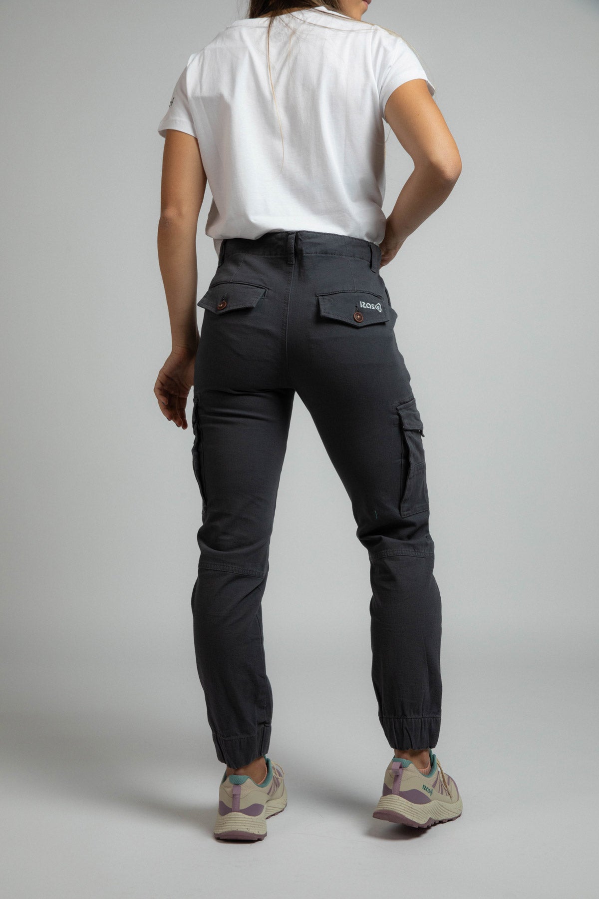 Pantalón de mujer BOALO W Izas - Antracita Antracita-4