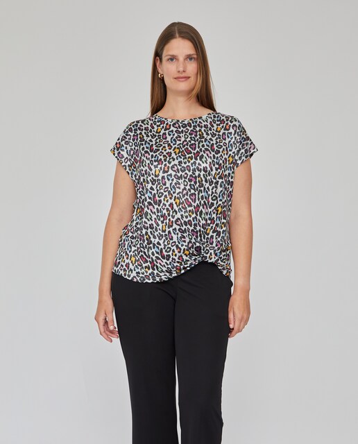 Imagen 0 de Camiseta estampada con nudo