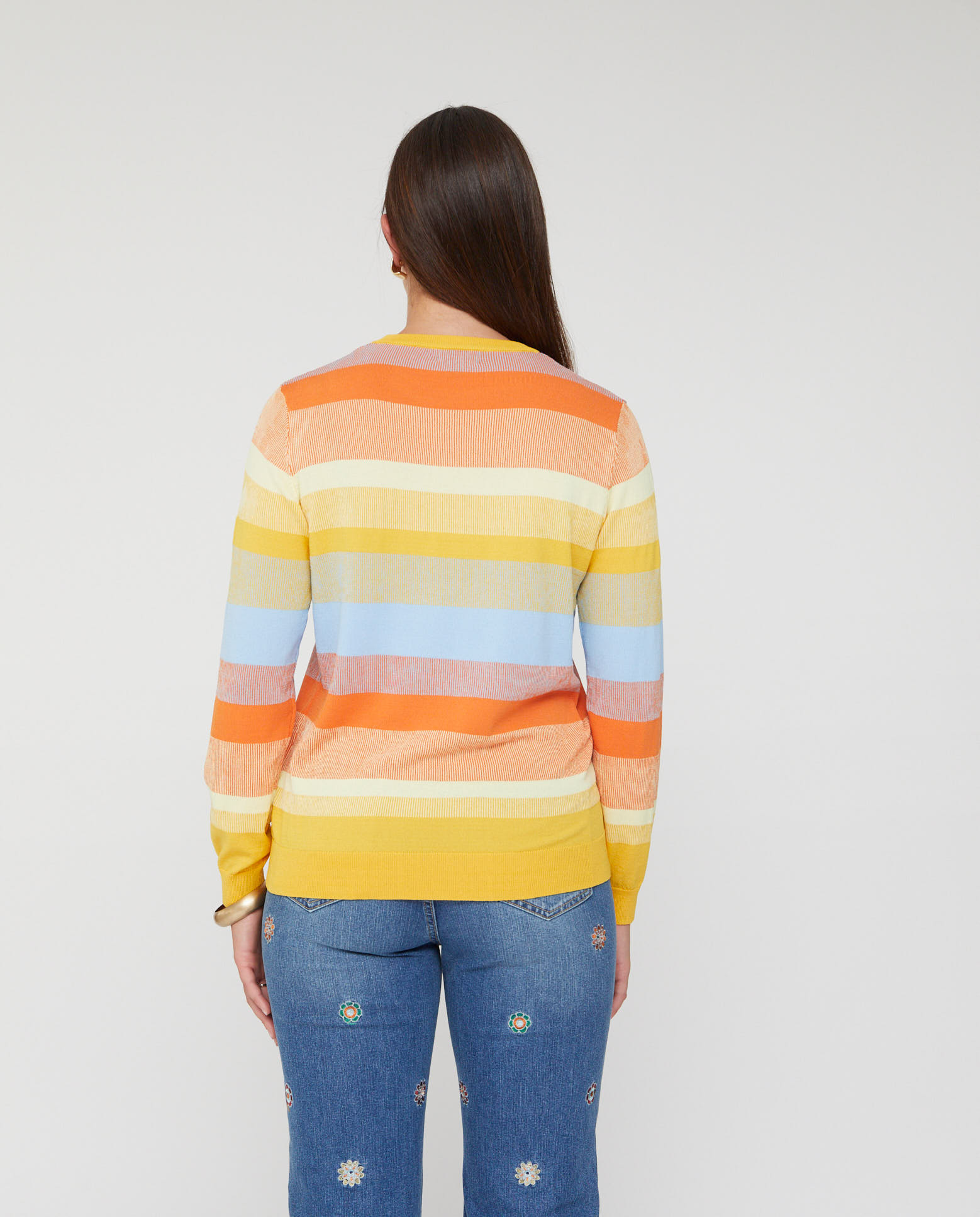 Jersey de mujer rayas - October - Multicolor Multicolor-2