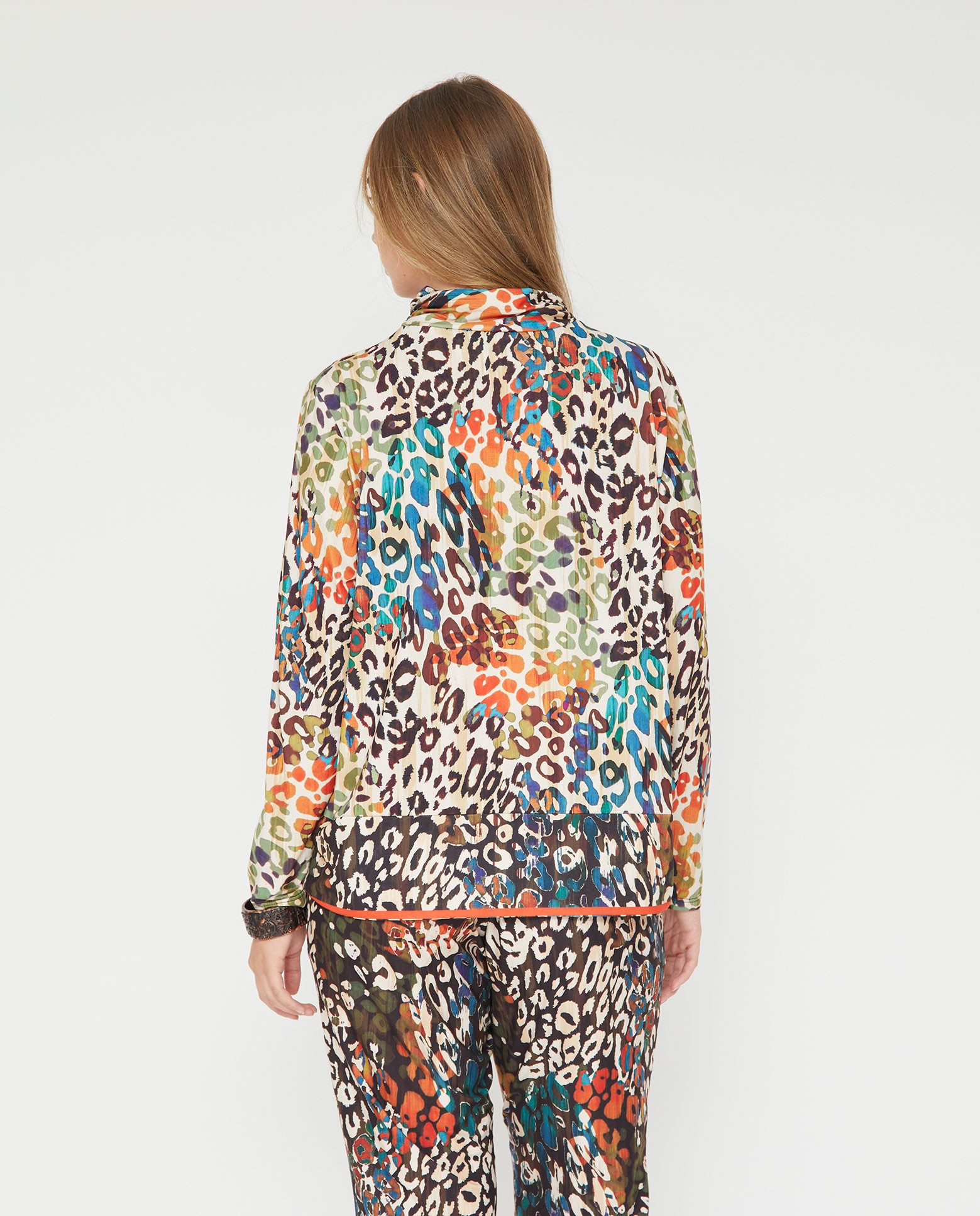 Camiseta estampado de leopardo - October - Multicolor Multicolor-2