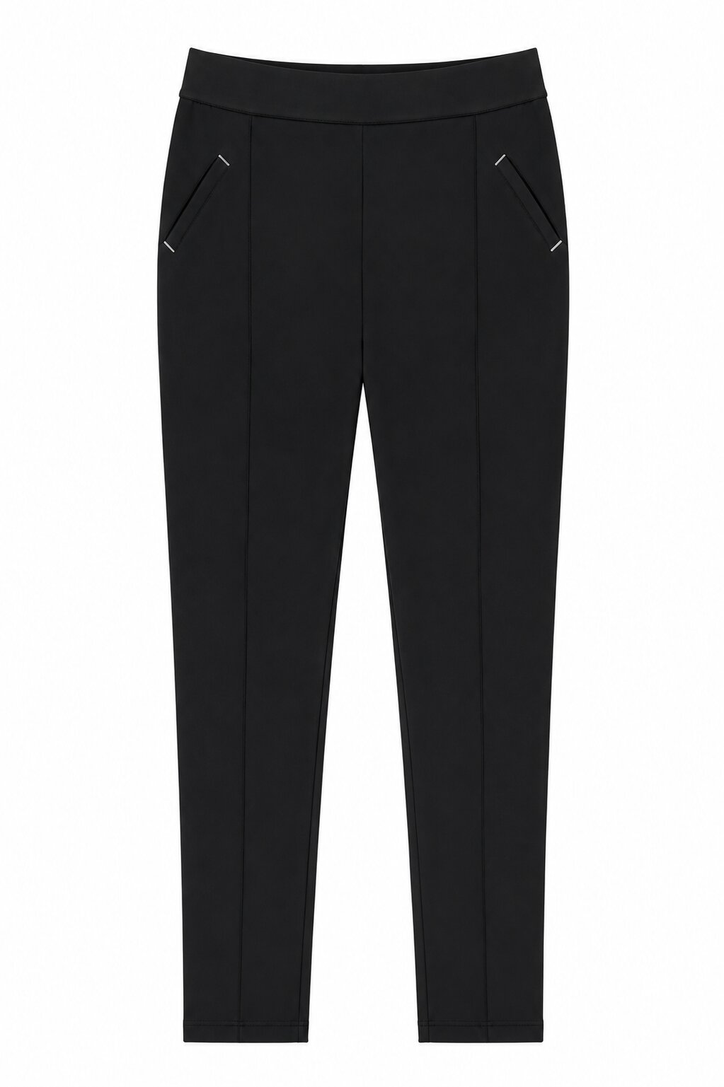 Pantalon jogger fluido gris - October - Negro Negro-5