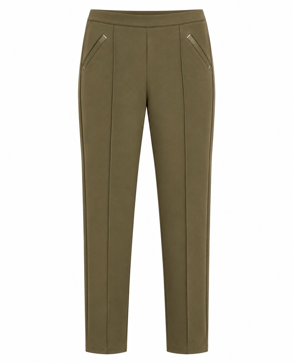 Imagen 5 de Legging basico ajustado con detalle en bolsillos - October - Verde militar Verde militar