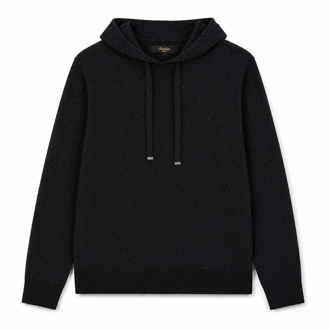 Jersey con capucha ajustable y manga larga - October - Negro Negro-5