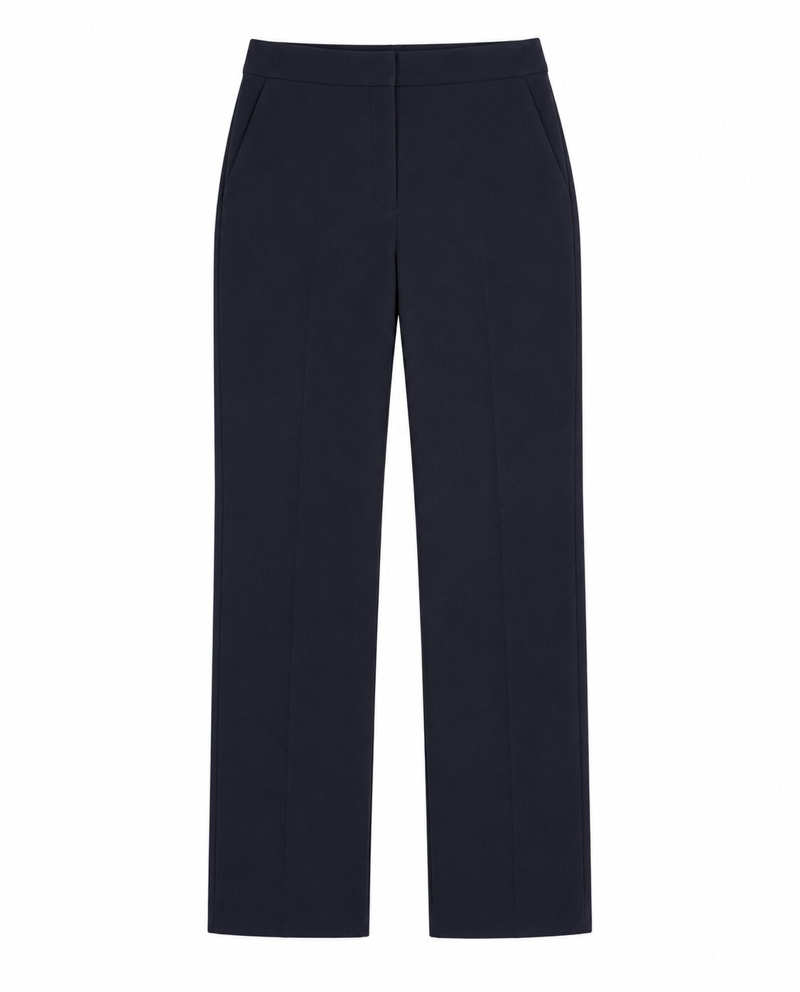 Pantalon recto de vestir - October - Azul Azul-5