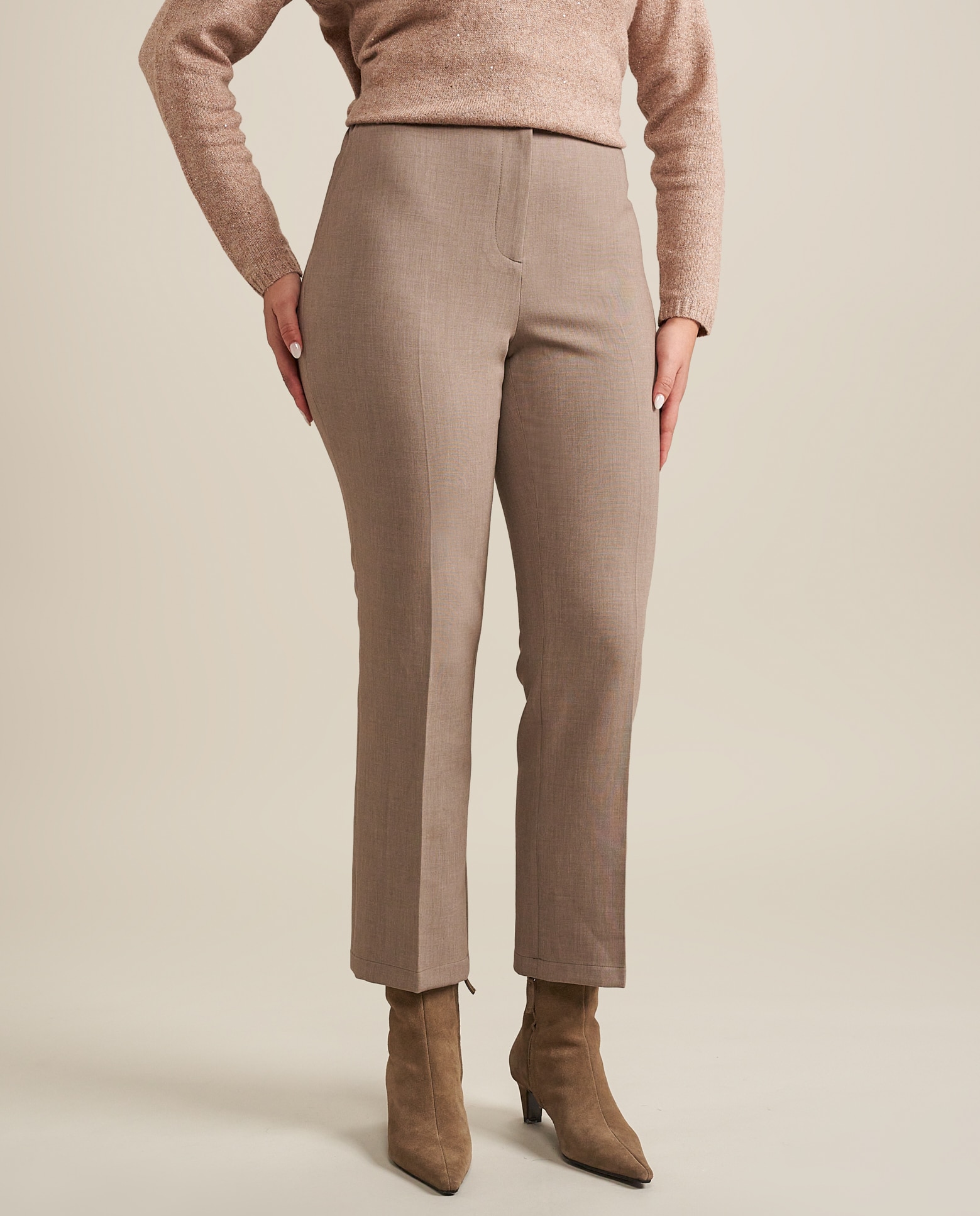 Pantalon recto de vestir - October - Topo Topo-4