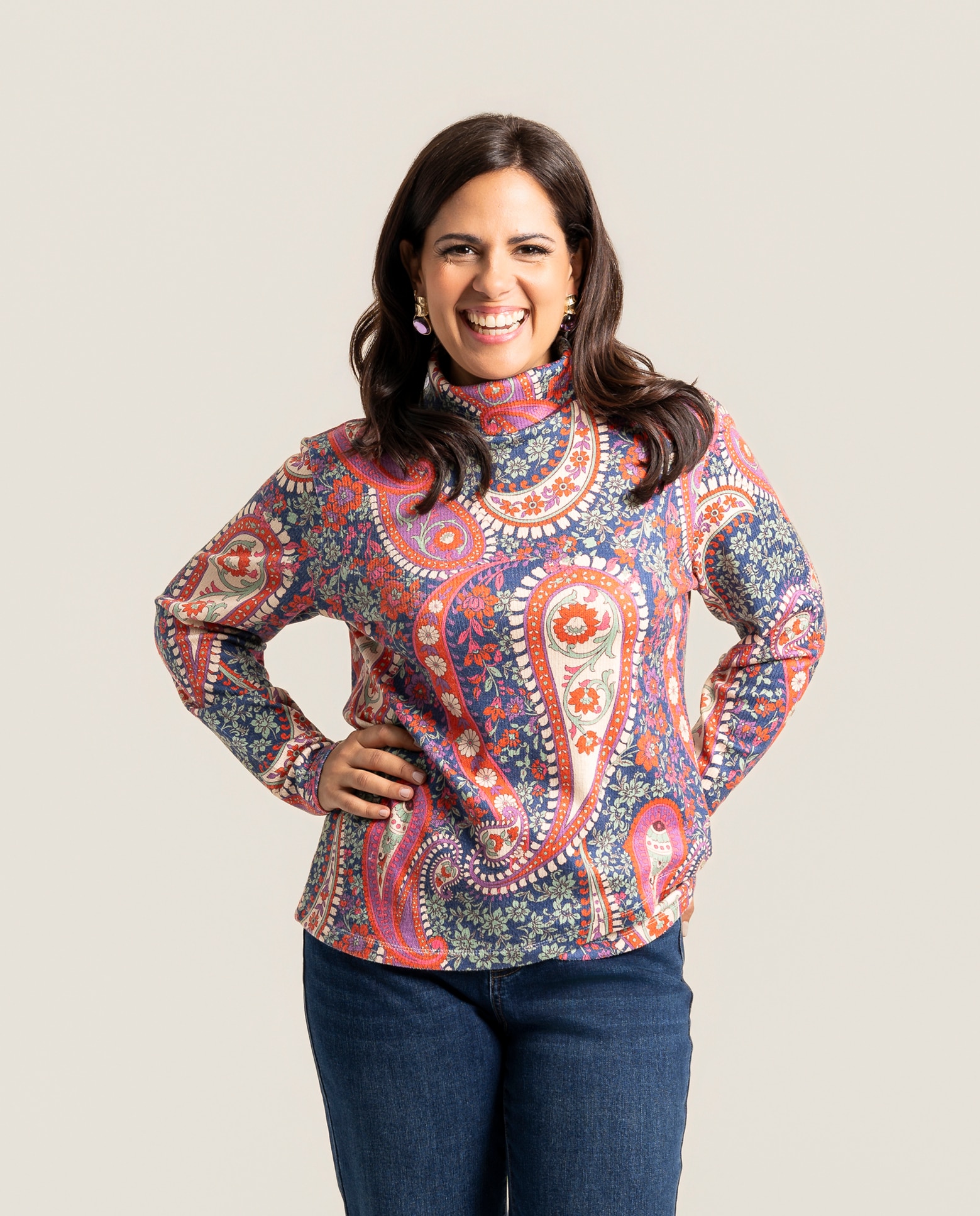 Jersey estampado - October - Multicolor Multicolor-1