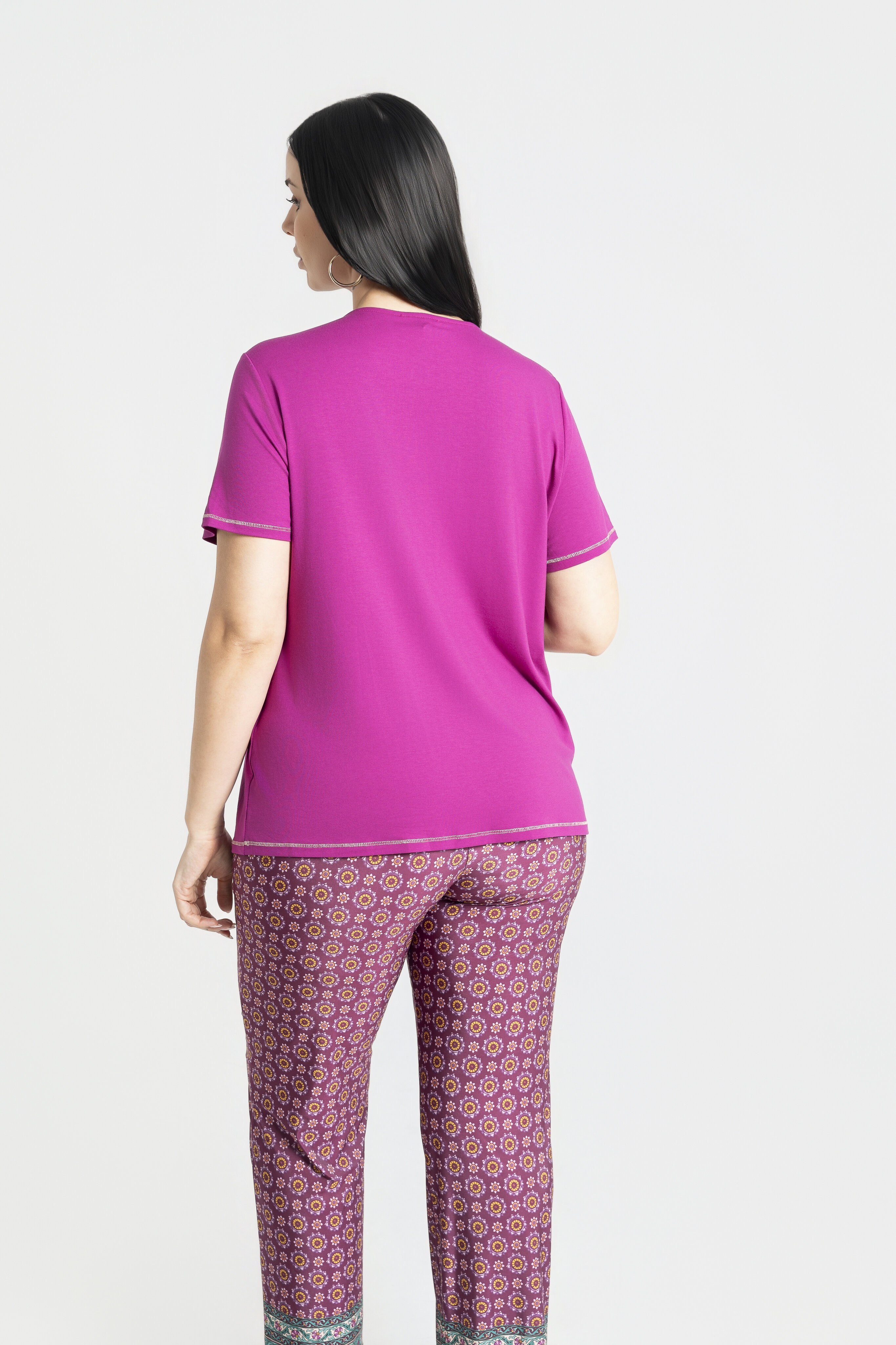 Camiseta con detalles en plata - October - Multicolor Multicolor-2
