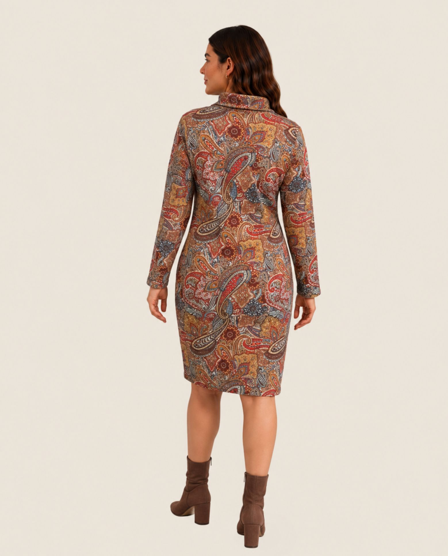 Jersey cuello buche estampado - October - Multicolor Multicolor-2