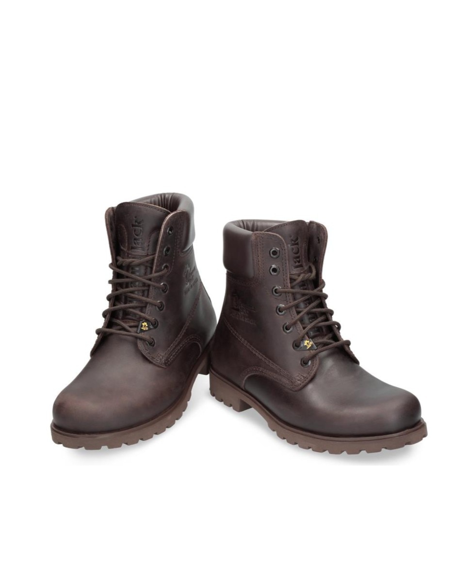 Botas de hombre Panama Jack de piel marrones - Marrón oscuro Marrón oscuro-4