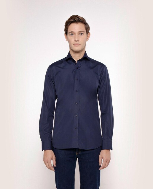Imagen 0 de Camisa de hombre regular lisa
