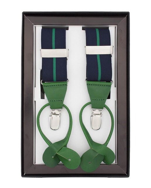 Imagen 0 de Tirantes de hombre elásticos con terminaciones de piel