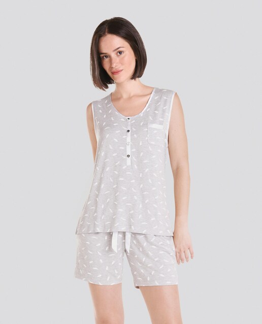 Imagen 0 de Pijama de mujer corto sin mangas