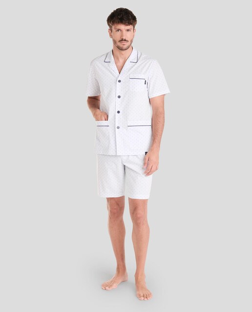 Imagen 0 de Pijama de hombre corto estampado