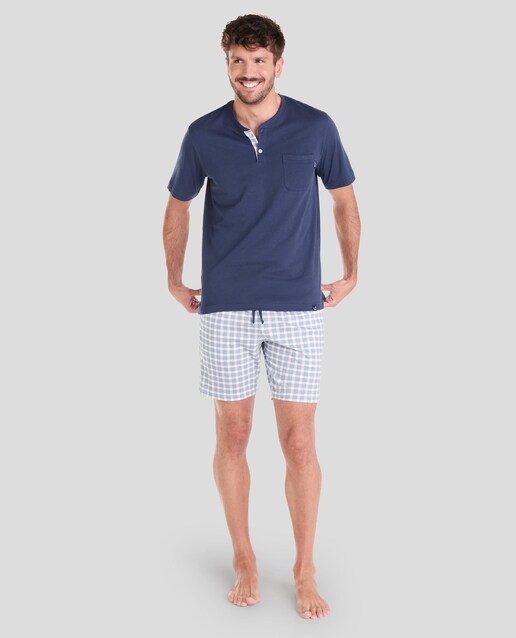 Imagen 0 de Pijama de hombre corto estampado