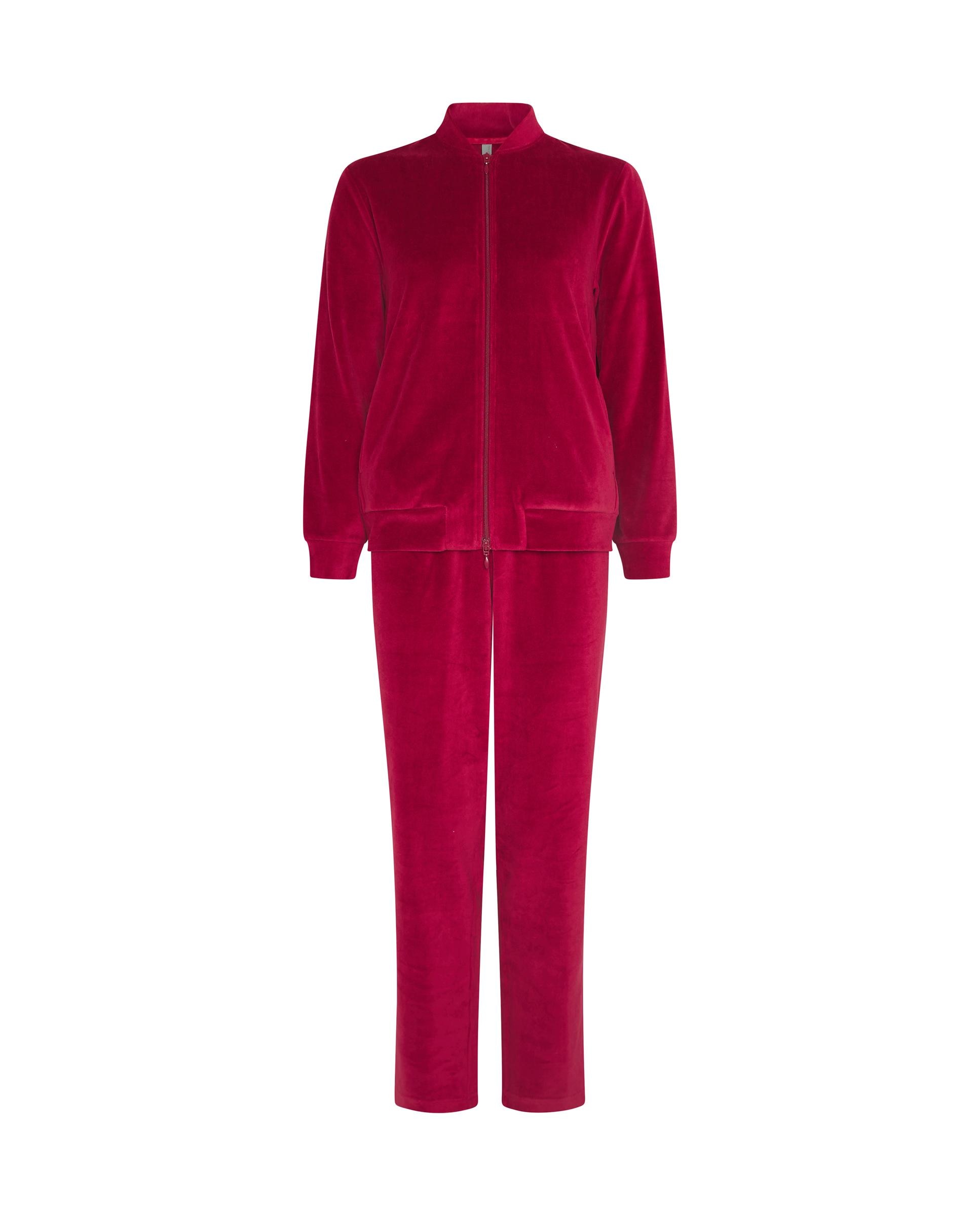 Pijama de mujer con terciopelo - Lohe - Burdeos Burdeos-3