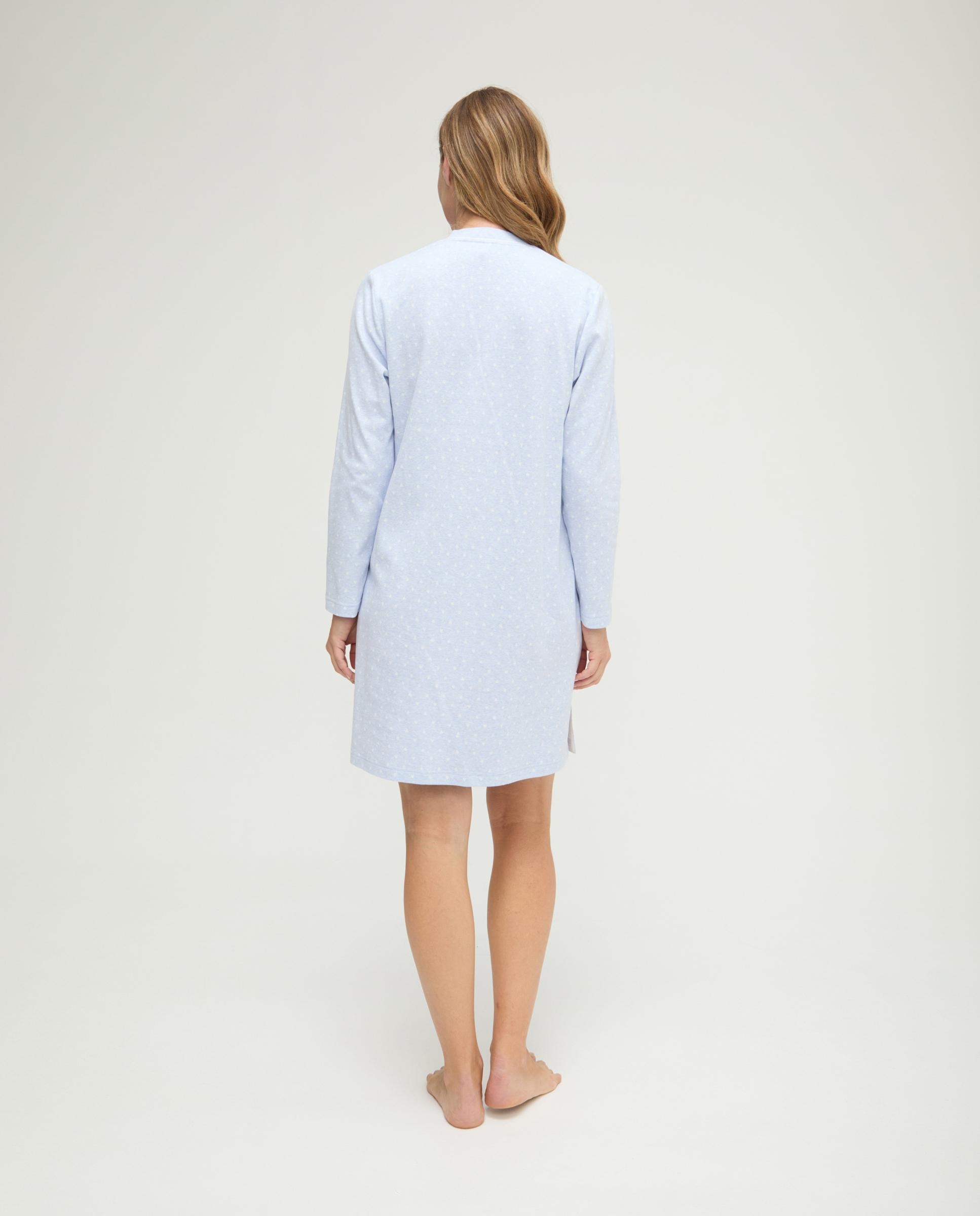 Camisón de mujer vigore corazones - Lohe - Azul Azul-2