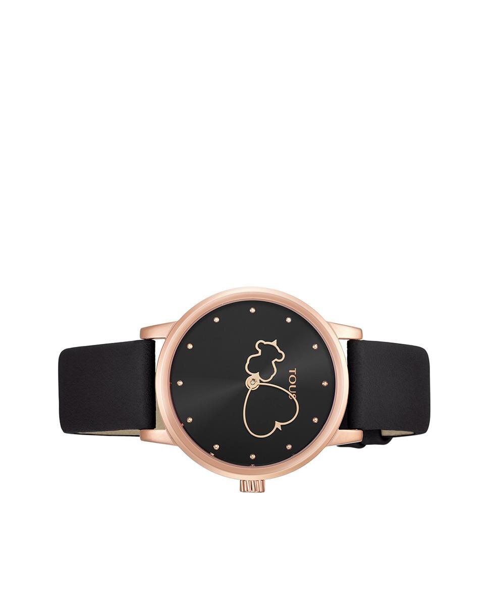 Reloj de mujer Bear Time de piel negro Tous El Corte Ingl s