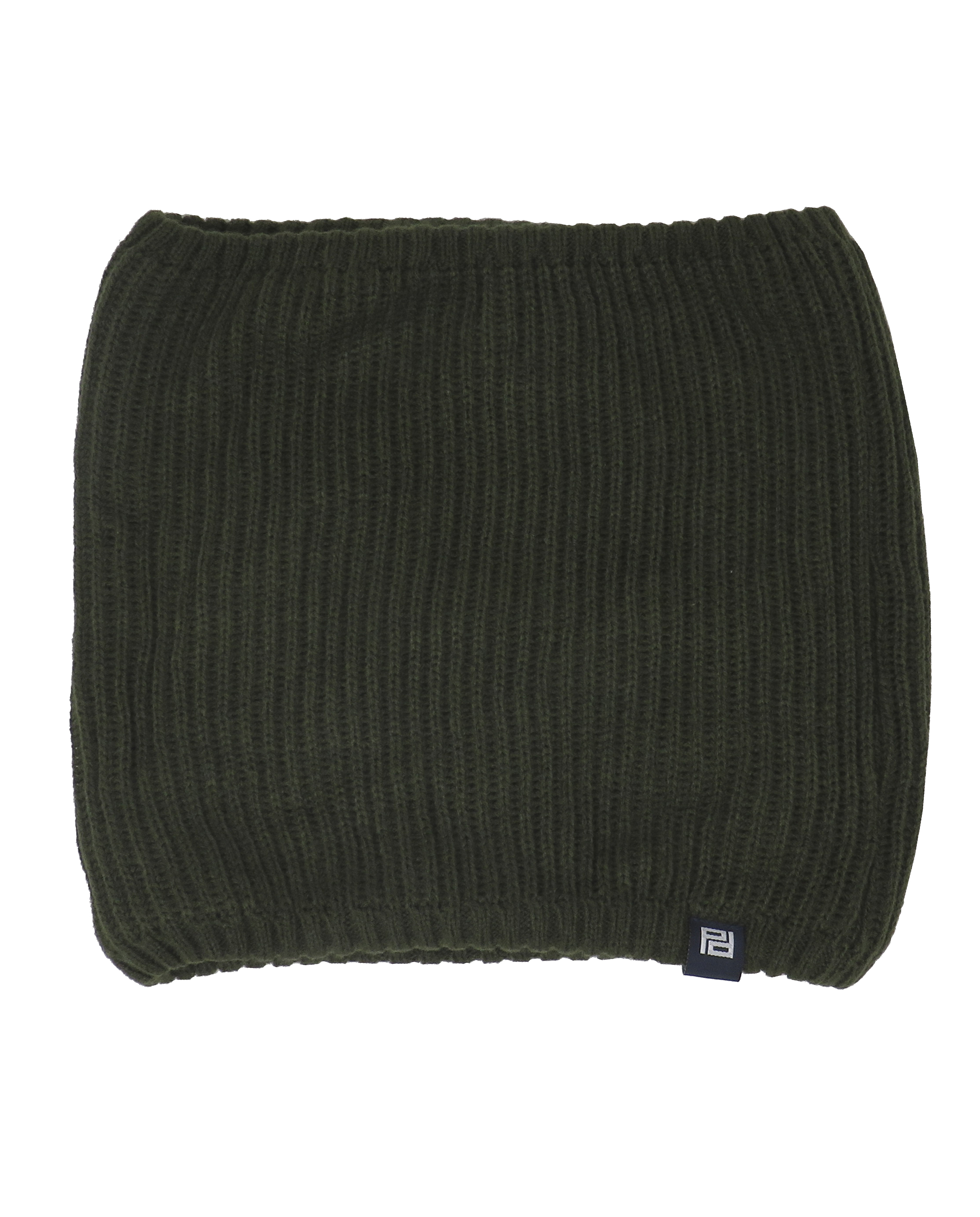 Cuello de hombre liso con forro polar - Pertegaz - Verde oscuro Verde oscuro-1
