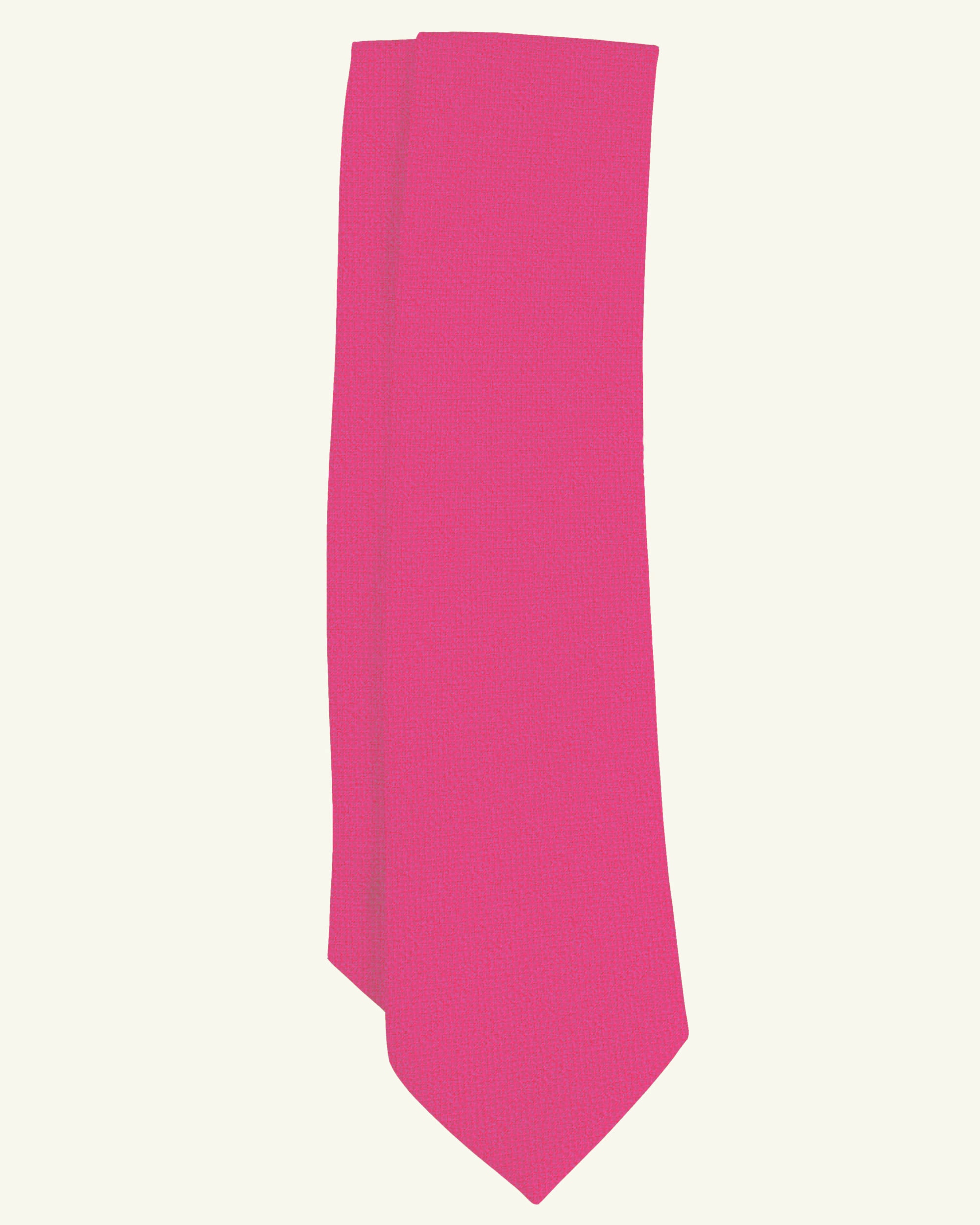 Corbata de seda natural con estampado liso - Pertegaz - Azul marino Rosa-1