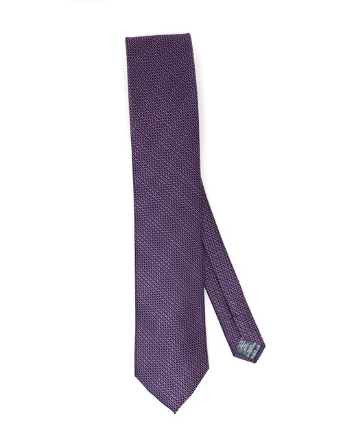 Imagen 0 de Corbata de seda natural y poliéster en color azul