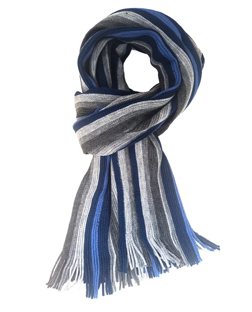 Imagen 0 de Bufanda de cuadros en color gris