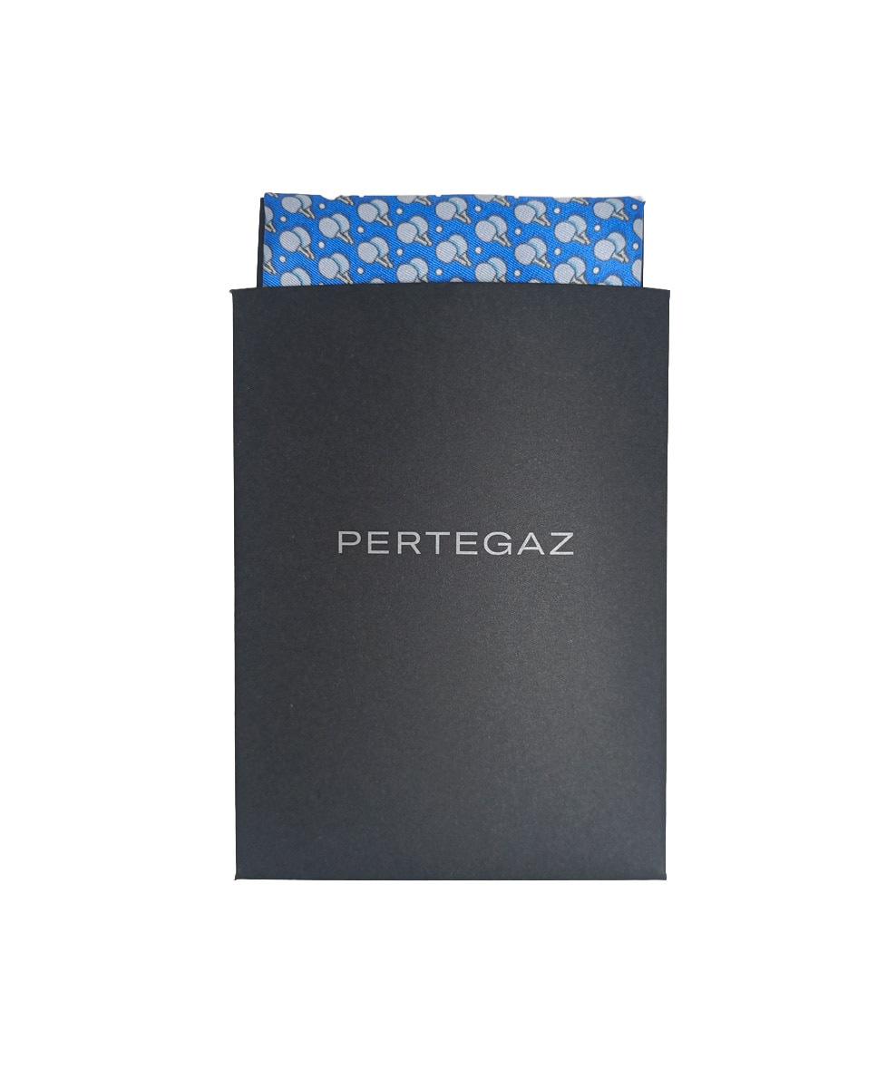 Pañuelo en color azul 30x30 - Pertegaz - Azul celeste Azul celeste-2