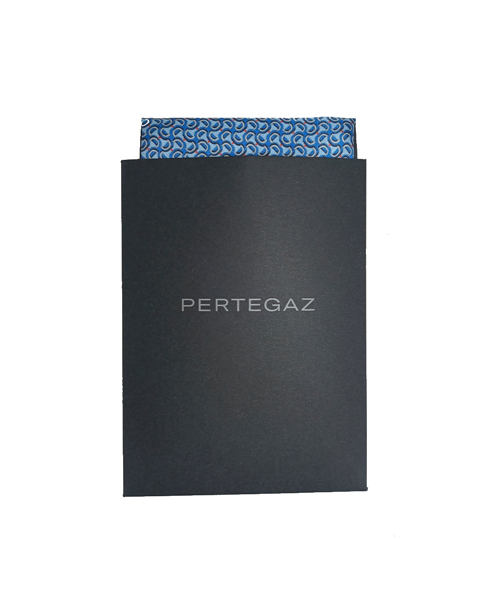 Pañuelo en color azul 30x30 - Pertegaz - Azul Azul-2