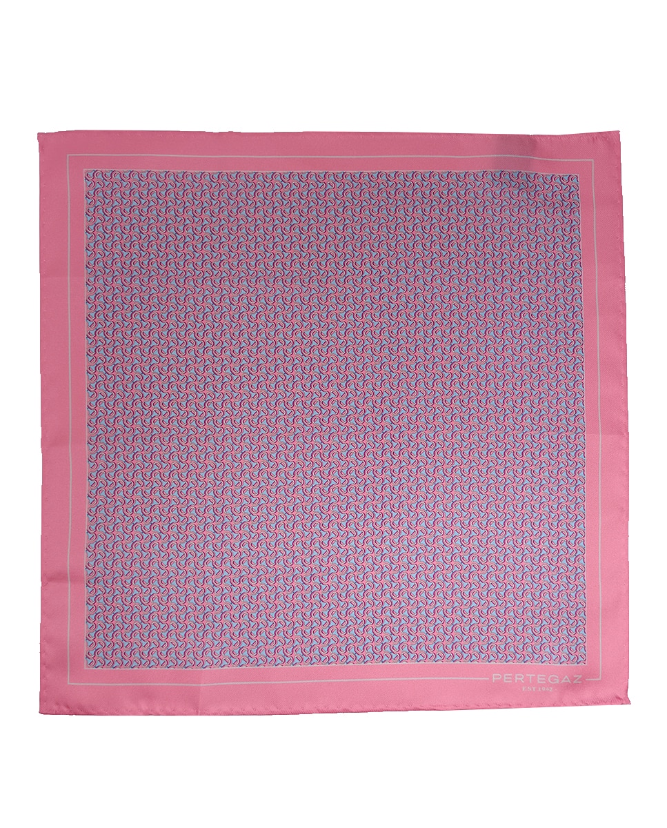 Pañuelo en color rosa 30x30 - Pertegaz - Rosa Rosa-1