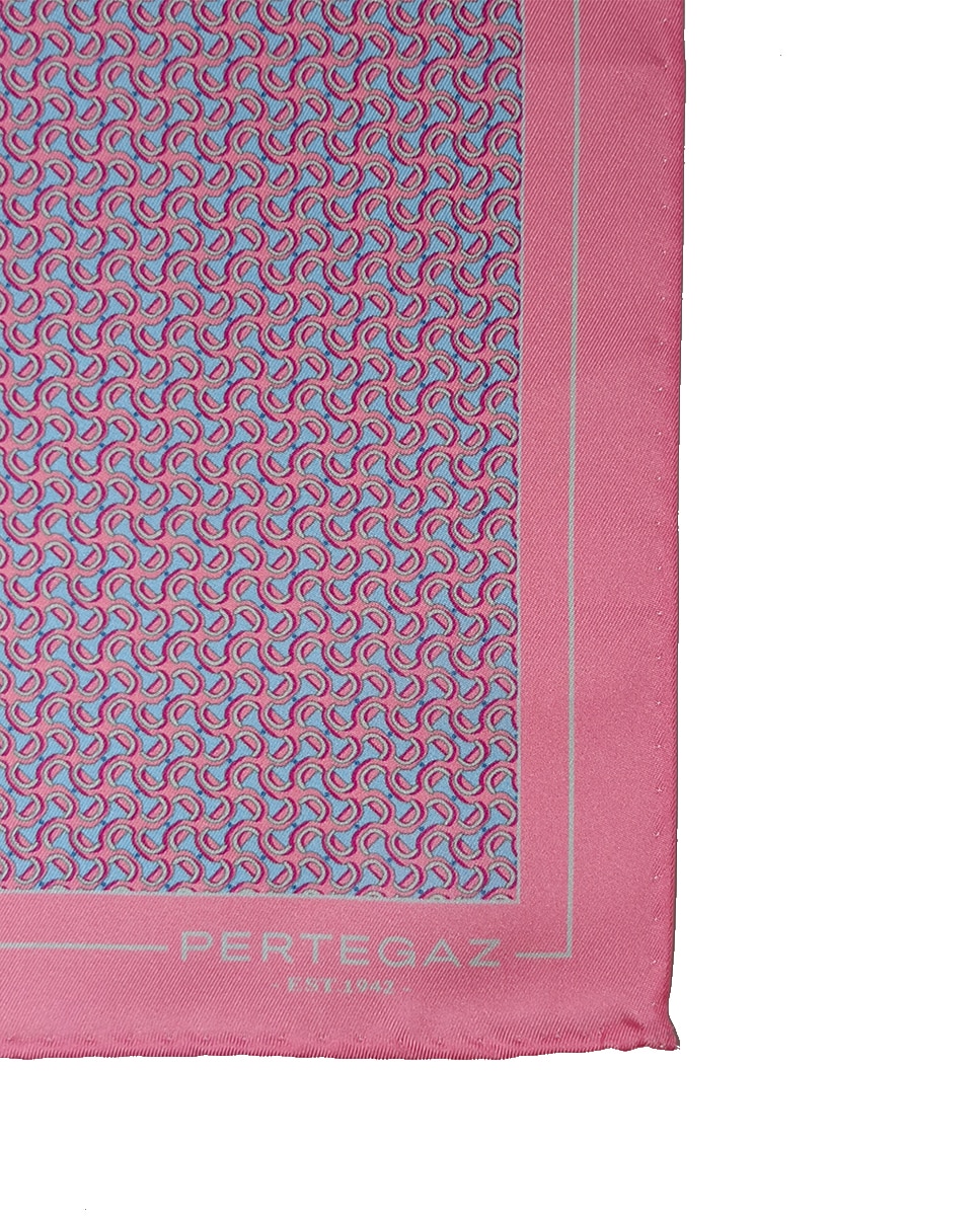 Pañuelo en color rosa 30x30 - Pertegaz - Rosa Rosa-2