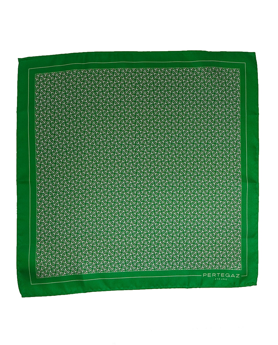 Pañuelo en color verde 30x30 - Pertegaz - Verde Verde-1