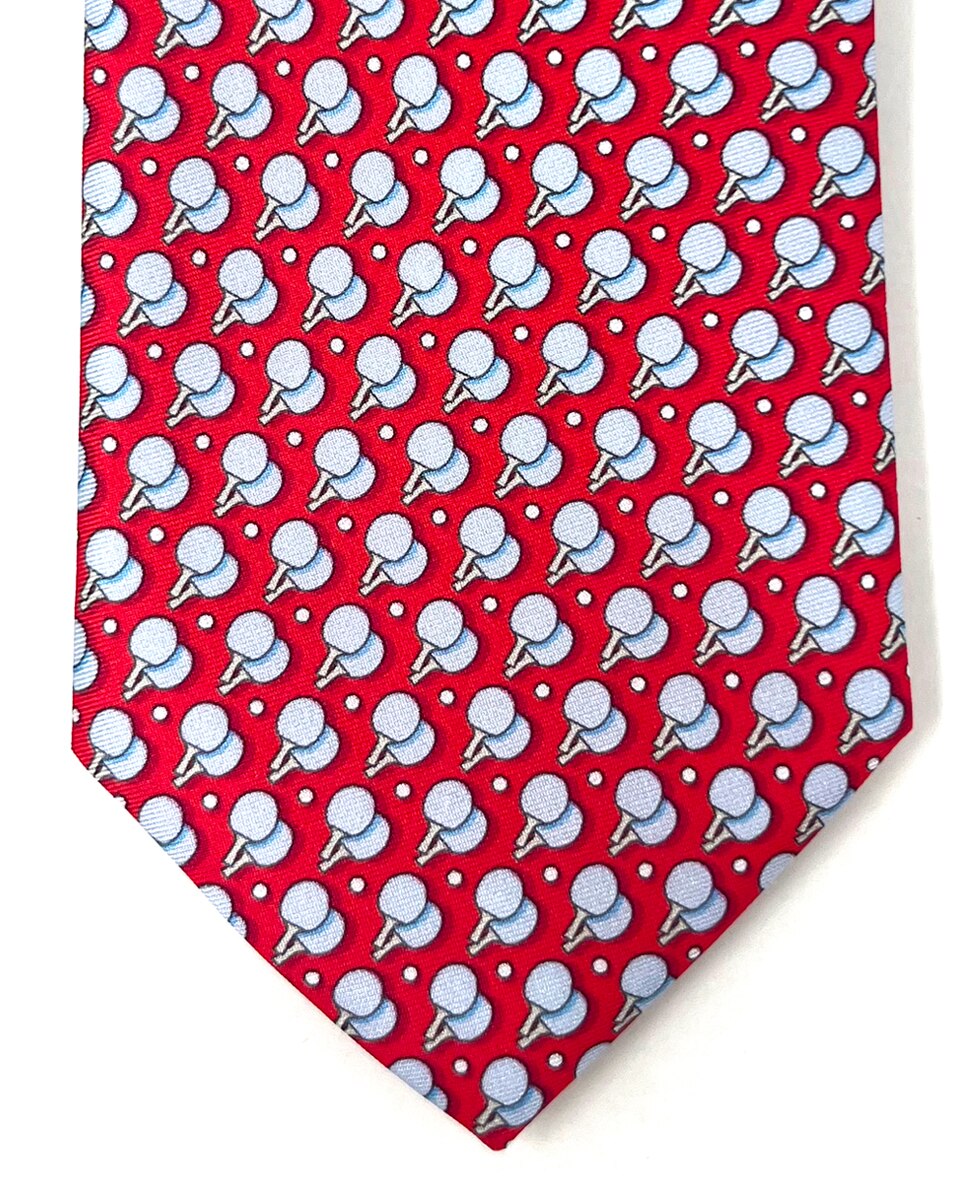 Corbata Premium en color - Pertegaz - Rojo Rojo-3