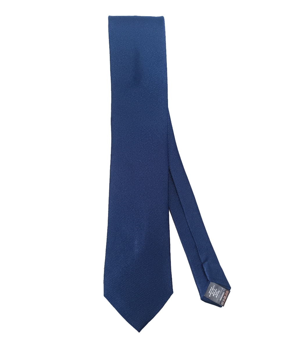 Imagen 0 de Corbata en color  azul Azul marino