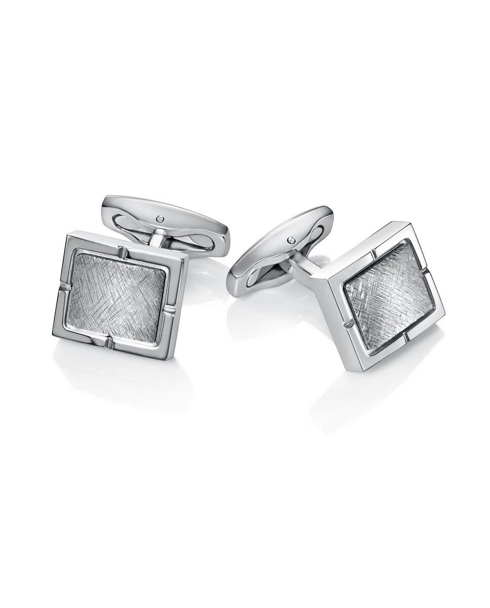 Gemelos de hombre de acero con placa bicolor · Viceroy · El Corte